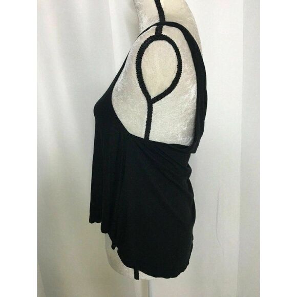 Bobi Scoop Neck Flare Cotton Viscose tank top - Picture 3 of 6